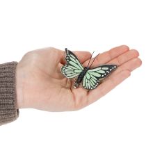 Artículo Decoración de mariposas, embellecimiento de habitaciones revoloteantes para interiores y exteriores, 7 cm, 12 piezas