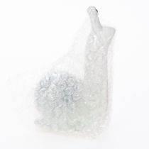 Artículo Figura decorativa de caracol de cerámica para ambientes elegantes y encantadoras decoraciones de mesa, 16 cm