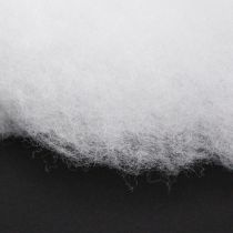 Artículo Decoración de nieve nieve artificial algodón invierno blanco 200g