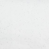 Artículo Manta de nieve alfombra de nieve de mica con purpurina plateada 120×80cm