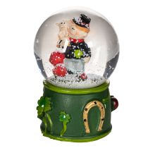 Artículo Bola de nieve de la suerte con figura de deshollinador, 4 cm, 3 piezas