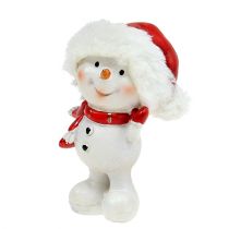 Artículo Muñeco de nieve de pie 11,5cm 4 piezas