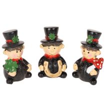 Artículo Figura de deshollinador de la suerte para pegar, 5 cm, 6 piezas