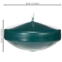 Artículo Vela flotante para ocasiones festivas y decoración ambiental, 8 cm, 8 unidades.
