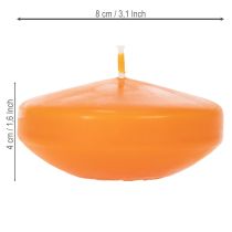 Artículo Vela flotante ideal para una decoración romántica y un ambiente relajante en tu hogar, 8 cm, 8 unidades.