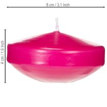 Artículo Vela flotante para decorar mesas festivas de todo tipo, 8 cm, 8 unidades.