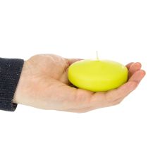 Artículo Vela flotante, opción de decoración versátil para elegantes decoraciones de mesa y eventos, 8 cm, 8 h, 8 unidades