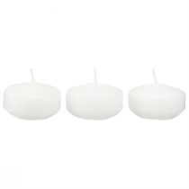 Artículo Velas flotantes blancas 4,5cm 28 uds