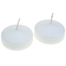 Artículo Velas flotantes blancas 4,5cm 28uds