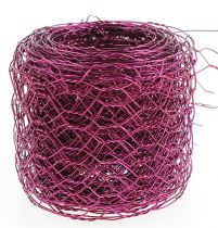 Trenza hexagonal rosa 50mm 5m