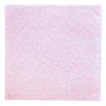 Servilletas Adornos Primaverales Rosas Gofrados 33x33cm 15uds