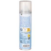 Artículo Espray plateado con purpurina para nieve artificial, ideal para ventanas y decoración invernal, 150 ml.