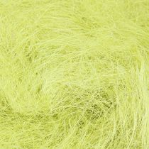 Artículo Fibra natural sisal verde claro para manualidades 300g