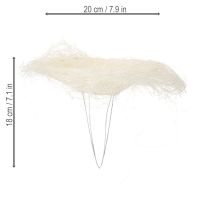 Artículo Brazalete para ramo: accesorio elegante para un arreglo floral perfecto - 20 cm, 8 piezas