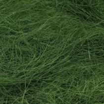 Fibra natural verde musgo de sisal para decorar 300g