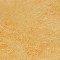 Sisal Albaricoque material natural relleno lana fibra decorativa 300g
