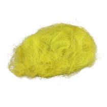 Fibra natural sisal verde claro para manualidades 300g