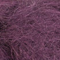 Sisal Fibra de sisal morado para manualidades y decoración 300g