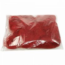 Sisal rojo burdeos fibra natural 300g