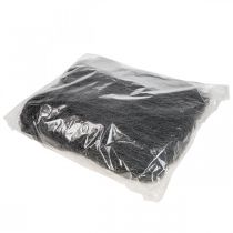 Artículo Hierba de sisal para manualidades, material artesanal material natural gris 300g