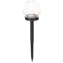 Artículo Lámpara de jardín, tipo globo con estaca para iluminación exterior, 36 cm, 4 unidades.