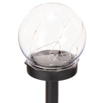 Artículo Lámpara de jardín, tipo globo con estaca para iluminación exterior, 36 cm, 4 unidades.