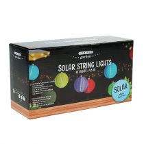 Artículo Linterna solar cadena LED de colores 4,5m 10 bombillas blanco frio