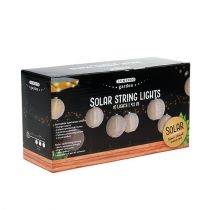 Artículo Linterna solar cadena LED 4.5m blanco 10 bombillas