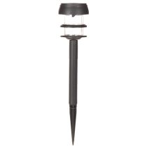 Artículo Luces solares de jardín con estaca para fijar al suelo, lámparas de exterior para caminos de jardín, 35 cm, 6 unidades.