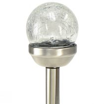 Artículo Estaca solar para jardín luces solares balcón Ø6cm H36cm 6 piezas