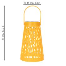 Artículo Farol solar para exterior, perfecto para acogedoras tardes de verano en el jardín y la terraza, 26 cm, 2 piezas