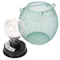 Artículo Farol solar, iluminación LED decorativa, ahorro energético, ideal para exterior, 12cm
