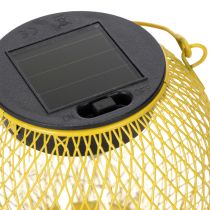 Artículo Farol solar para jardín y terraza de diseño moderno fabricado en metal, 12cm