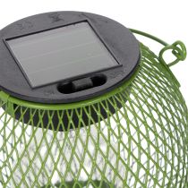 Artículo Farol solar LED redondo, perfecto para jardín o patio, iluminación ambiental, 12 cm