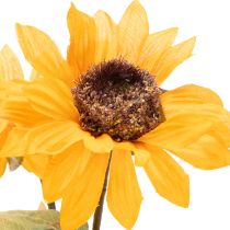 Artículo Girasol artificial, decoración realista, 72 cm, 2 piezas