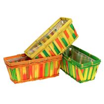 Span cesta angular multicolor 25cm 9pcs