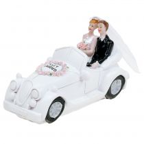Hucha coche de boda 14,5cm