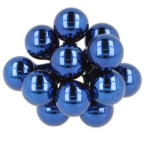 Artículo Mini adornos navideños en alambre, con forma de bayas espejadas, 20 mm, 140 unidades.