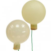Artículo Mini bolas navideñas crema mix mate/brillante Ø40mm 32uds