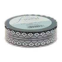 Artículo Cinta de encaje cinta de regalo cinta negra encaje 28mm 20m