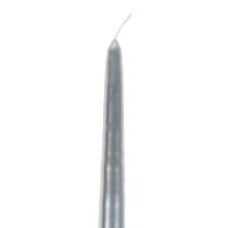 Artículo Velas cónicas 400/25 plata 8 piezas