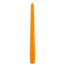 Velas Taper 250/23 Naranja 12uds