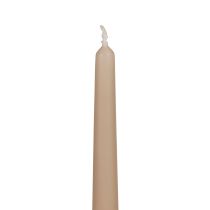 Artículo Velas cónicas Velas Wenzel beige 250/23mm 12 piezas
