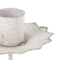 Artículo Portavelas cónico para pegar Ø7cm crema 4 piezas