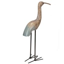 Artículo Figura decorativa de pájaro para arreglos de temporada 34cm