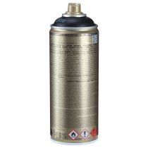 Artículo Pintura en aerosol negra Montana Gold, pintura acrílica en aerosol de 400 ml.