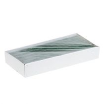 Artículo Vela cónica verde oscuro color liso 34 x 240 mm 4 piezas