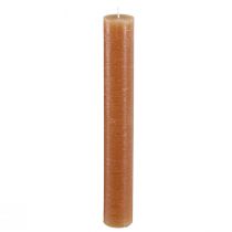 Artículo Velas cónicas velas lisas caramelo 34x240mm 4uds