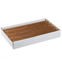Artículo Velas cónicas velas lisas caramelo 34x240mm 4uds