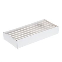 Artículo Velas de Cera Doradas para Decoración Interior 22 × 240 mm, Set de 12